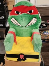 Rare 1989 Mirage Studios TMNT Teenage Mutant Ninja Turtles Raphael Plush Chair picture