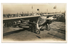 1920's Original Photo of Charles Lindbergh and Plane Spirit of St Louis picture