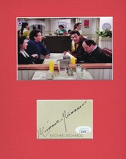 Michael Richards Cosmo Kramer Seinfeld Signed Autograph Photo Display JSA picture