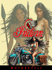 American Indian motorcycle picture