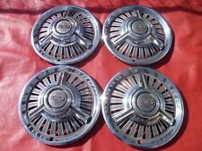 VINTAGE 1966 CHEVY L79 CHEVELLE NOVA SS SPINNER HUBCAPS WHEEL COVERS picture