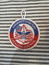 Scouting BSA Catalina Council Community Good Turn patch picture