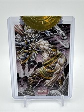 2012 Marvel Rittenhouse Auth Archives Sketch Card, Thor & Hercules -Anthony Tan picture