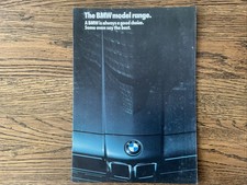 1985 1986 BMW 3 5 7 SERIES E21 E23 E30 E24 E28 635 CSI AUSTRALIA M535I BROCHURE picture