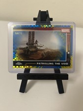 2025 Topps Chrome Marvel Deadpool /15 #65 Patrolling The Void yellow blue factor picture