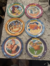 1997 Disney's Hercules McDonald's Collectors Plates. Full Set Of 6 picture