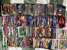 HUGE 1990s Marvel Trading Card Lot 700+ | Fleer, Masterpieces, Marvel Universe picture
