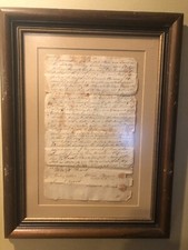 LAND SELL FEB 6 1800 DEPTFORD NEW JERSEY picture