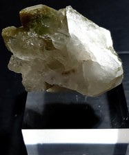 Large High Quality Lodolite (Garden Quartz) Natural Cluster On Acrylic Display picture