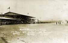 Mineral Springs Race Course 1913 Porter IN Indiana RPPC Photo Postcard COPY picture