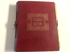 Vintage 1950s Children’s Scrapbook Memphis TN Ephemera Paper Art Halloween Cards picture