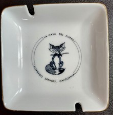 Vintage Ashtray - La Casa Del Zorro - Borrego Springs, California - 4¼