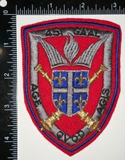 Post WWII French France Army 451st Light Anti Aircraft Artillery Group Patch picture