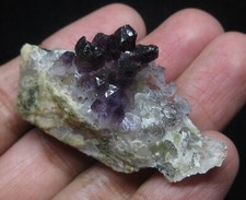 Amethyst on matrix (non-precious natural stone) # 1407 picture