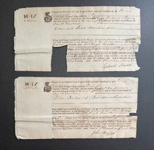 1793 Two Early American Maritime Bills of Lading – Norfolk to South Carolina, picture