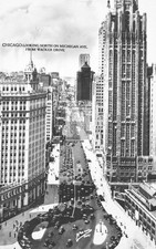 Michigan Avenue Street View Chicago Illinois IL - Reprint picture
