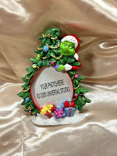 Vintage 2000 Universal Studios Grinch Christmas Tree Photo Frame Dr Seuss picture