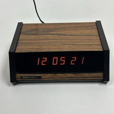 Vintage 1970's Heathkit GC-1005 Electric Digital Alarm Clock Working Please READ picture