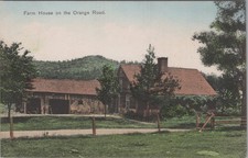 Farm House Orange Road North Dana MA Barn Homestead Quabbin Carter 1909 Postcard picture