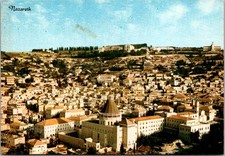 Nazareth City View Buildings Partial View Continental Postcard picture