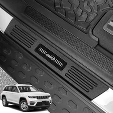 ZZEQYG 4 Pcs Door Sill Protector for Jeep Grand Cherokee (Not for L Model) 20... picture