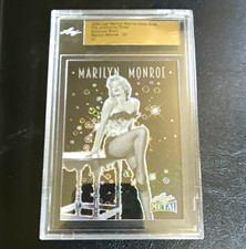 RARE LEAF 2024 Marilyn Monroe Icons #33 Shimmer Black Pre-Production Proof 1/1 picture