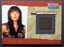 Xena Warrior Princess Lucy Lawless Authentic Worn Costume Card #R1 (NM) picture