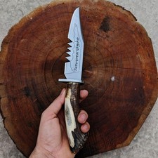 Famous Supernatural Ruby's Demon Replica Handmade Knife,Stag Antler Handle,Cover picture