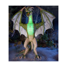 8 Foot Tall Wyvern Halloween Decoration Outdoor Safe picture
