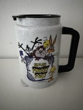 Vintage 1997 Six Flags Fright Fest Tumbler Looney Toons picture