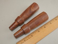Pair of New Rosewood Socket Chisel Handles for Tool Restoration picture