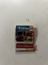 Vintage 1976 Bicentennial Postage Stamp Falcon Stamp Co Advertising Matchbook picture