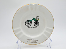 Vtg Seldens Motor Wagon 1877 Mobil Advertising Ashtray Kennys Service Station 6