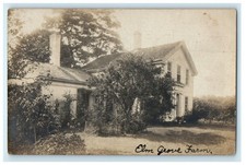 c1910's Elm Grove Farm Putnam Connecticut CT RPPC Photo Posted Antique Postcard picture