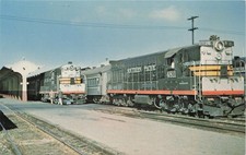 1956 Southern Pacific Railroad Commuter Trains San Francisco CA Postcard picture