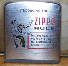 Vintage Zippo Measuring Tape Dealer Promo picture