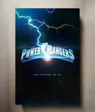 Power Rangers 8x12 Metal TV Show Poster Sign picture