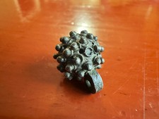 Ancient Viking Silver Bead Pendant and Bell Original Ancient Artifacts picture