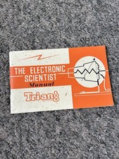 The Electronic Scientist Tri-ang Vintage 1960s Manual Booklet Paperback Book picture