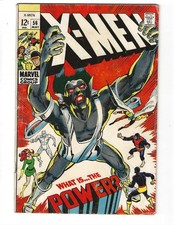X-Men # 56 (May 1969, Marvel) 1st App Living Monolith; GD/VG (3.0) picture