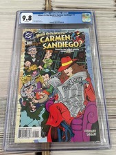 Where In The World Is Carmen Sandiego? #1  CGC 9.8 1996 DC picture