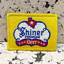 Shiner Premium Beer - Yellow Embroidered Brewery Patch 3.25