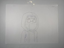 SHINO NARUTO Anime Production Art Animation Cel  Vintage Genga P31 I10 picture