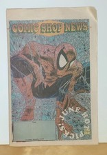 Comic Shop News #154 June 1990 Previews Spider-Man #1 Todd McFarlane Cover picture