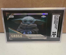 Topps 2023 Topps Chrome Star Wars Journey of Grogu JG-15 Mandalorian Baby Yoda picture
