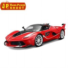 Model Bruago Ferrari Fxxk Red Ten And Black Top Smart 27cm Figure Vehicle Toy picture