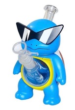 8” Premium PVC Glass Water Pipe Art Pokemon Squirtle 200mm picture