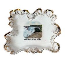 AMERICAN FALLS - GOAT ISLAND NY NEW YORK Souvenir  Porcelain Trinket DISH picture