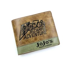 JoJo’s Bizarre Adventure Joseph Joestar Trifold Wallet for Men – Stylish Anime picture