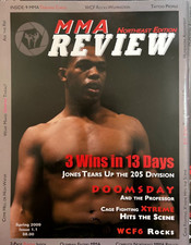 BOX of 100 Jon Jones Rookie Card Insert MMAPHOTO MAGAZINES 2009 + 9.5 Jones Card picture